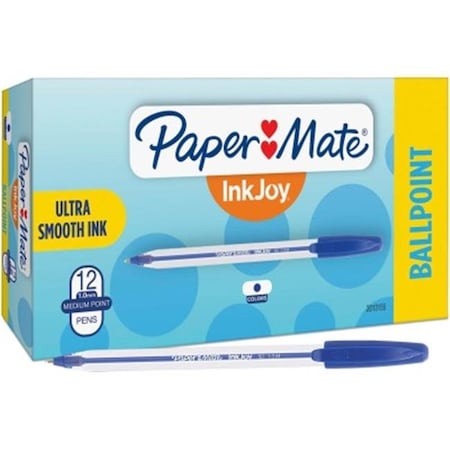 Paper Mate Paper Mate PAP2013155 InkJoy Medium Point Ballpoint Pens; Blue PAP2013155